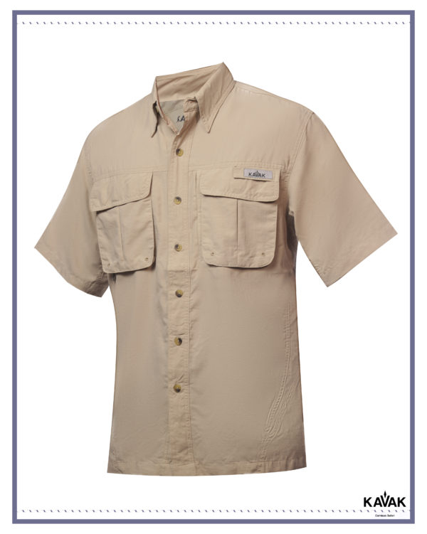 camisa kavak beige